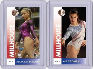 Alicia Sacramone Millhouse Mini Gymnastics Card No 6