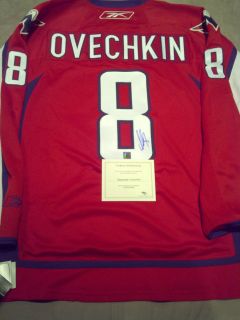 Alexander Ovechkin Signed Washington Capitals Jersey