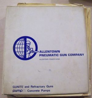 Allentown Pneumatic Concrete 72 Pumpit Manual PC232