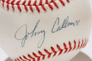 1960s Philadelphia Phillies Autographed Baseballs Johnny Callison 