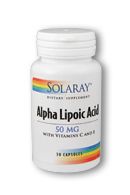 Solaray Alpha Lipoic Acid 50 MG 30 Capsules