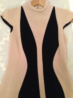 Alex Perry Lover Dollbaby Two Tone Dress Size 8