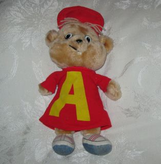 1983 ALVIN and the CHIPMUNKS 12 Stuffed ALVIN Plush toy Very Cute