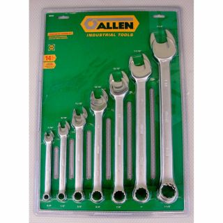 Allen 66652G 14 Piece Combination Wrench Set SAE