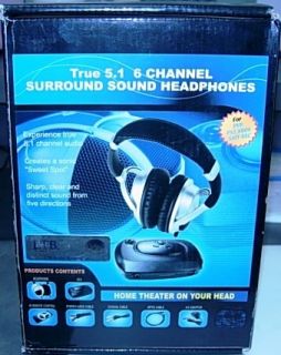 LTB Model Ac3 Surround Sound Headphonetrue 5 1 6 Channel