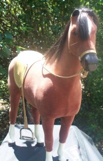 specialty toys auction american girl horse penny with saddle retired