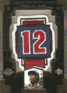 Alfonso Soriano 2003 Sweetspot Patches Full Logo Patch
