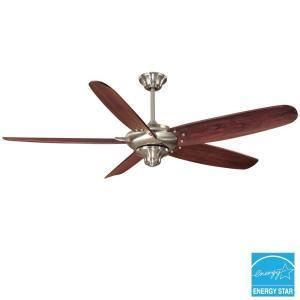 Hampton Bay Altura 68 in Indoor Brushed Nickel Ceiling Fan 128925 
