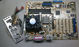 ALIENWARE ASUS P4PE motherboard Pentium 4 2 66 Mhz processor Heatsink 
