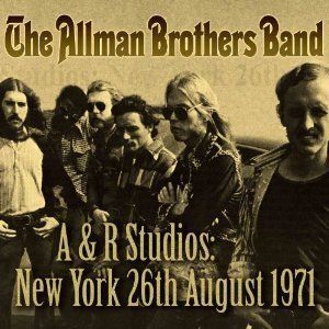Allman Brothers Band Live NYC CD 8 26 1971 GovT Mule Warren Haynes 