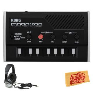 korg monotron analogue ribbon synthesizer bundle