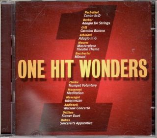 Classical One Hit Wonders [Various Artists]  2 CDs w/31 Trks