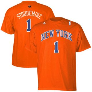 New York Knicks Amare Stoudemire Orange T Shirt Sz XL