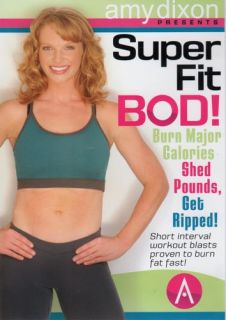 Amy Dixon Super Fit Bod Exercise DVD New SEALED Workout Fitness 