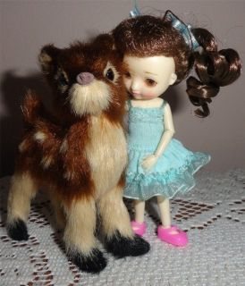   fur deer. Perfect for Amelia Thimble, Puki or dolls of similar size