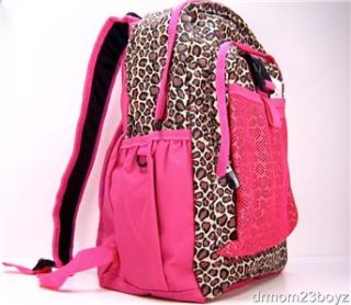 new nwt hanna andersson be right backpack leopard pink