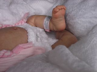   CLARES BABIES* Stunning Reborn fake Baby Girl doll ANDI Linda Murray