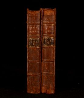 1768 2vol Comedies of TERENCE Plays Folding Plates First Edition