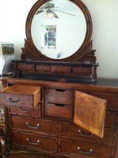 American Signature West Indies Collection Dresser w/ Marble Base 