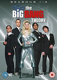 The Big Bang Theory Seasons 1 4 (DVD, 2011, 4 Disc Set)