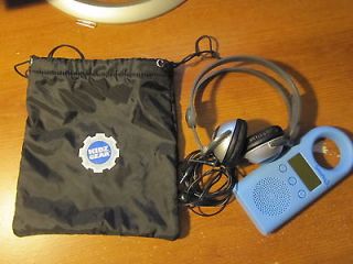 EUC SweetPea3 2 GB  Player for Kids (Blue) Kidz Gear accessories