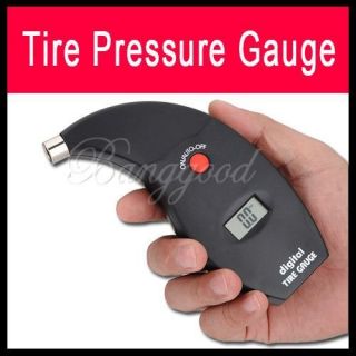 Portable Digital Car Motorcycle LCD Air Tire Tyre Pressure Gauge 