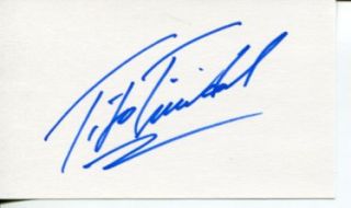 Felix Tito Trinidad WBA IBF Welterweight Middlewei Boxing Champ Signed 