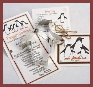 ANN CLARK~PENGUIN~ tin cookie cutter~MADE IN USA (NEW)   SALE!