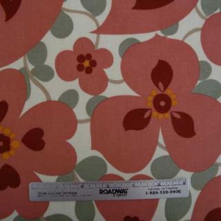 amy butler lotus morning glory coral fabric yd this listing is for one 