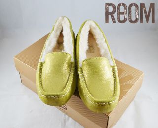 Womens UGG Australia Ansley Chartreuse size6 limited edtion