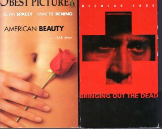 American Beauty Bringing Out The Dead 2 VHS Dramas 667068530438