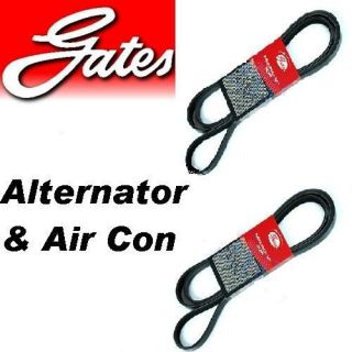 Gates OE Alternator & Air Conditioning Belt HONDA CRX VTi Vtec 16v 