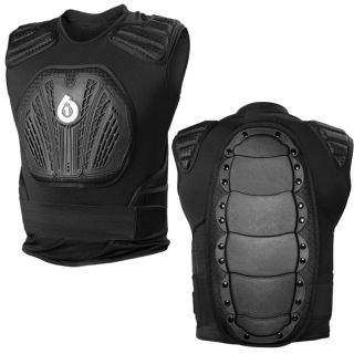 661 SixSixOne Core Saver Upper Body Armour Protection DH MTB Black 