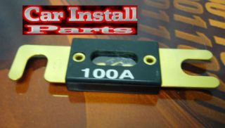 ANL Fuses 100 Amp Fuse Block Fuse Gold Plated 100A Pro