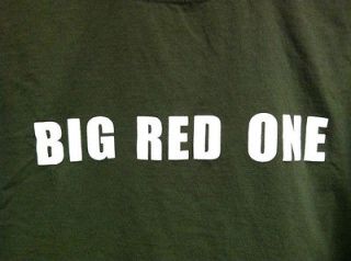   OF DUTY 2 BIG RED ONE XL DARK GREEN SHIRT ACTIVISION GAMESTOP TREYARCH