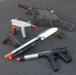 New Lot 5 Airsoft Guns Spring Rifle Shotguns Uzi Pistols Toy Handgun w 