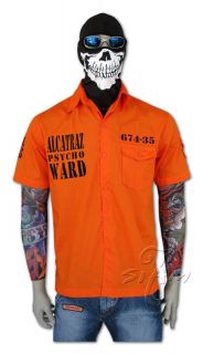 chaquetero alcatraz prison break knast hemd t shirt m l