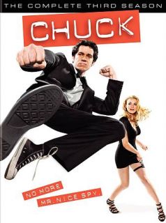 Chuck The Complete Third Season DVD, 2010, 5 Disc Set