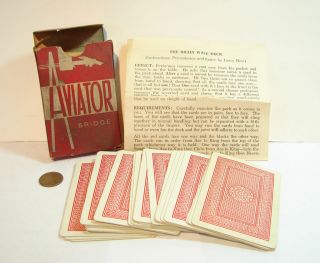 Vintage 1950s The Brain Wave Deck Gift Collectors Item Magic Deck of 