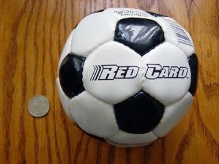 RED CARD 20 03 Mini Soccer Ball   Collectors Item