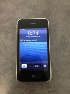 Apple iPhone 3GS 32GB White at T Smartphone MB718LL A