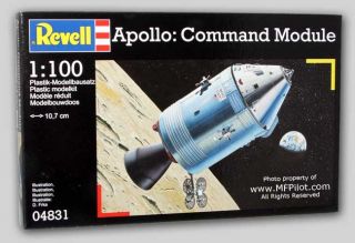revell of germany kit 4831 apollo command module nice little 1 100 