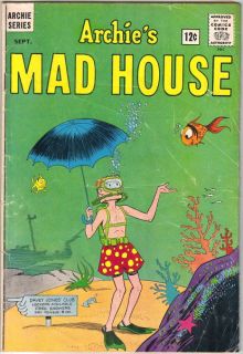 Archies Madhouse Comic Book 28 Archie 1963 Very Good