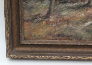  1800s Landscape Oil Painting ALEXANDER HELWIG WYANT (1836 