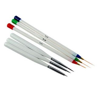 Nail Art Pen Brush UV Gel Acrylic Painting Drawing Pen Polish Brush 
