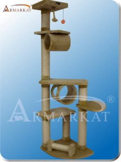 Armarkat A7463A Beige Cat Condo Pet Furniture 9 Level Tower