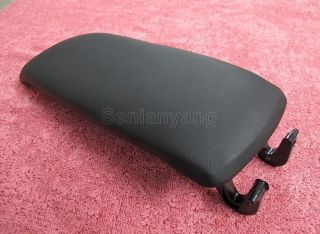 Armrest Console Cover Lid fit for Audi A6 A4 S4 Black Leather