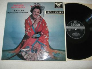 decca sxl 2202 puccini madama butterfly highlights nm time left