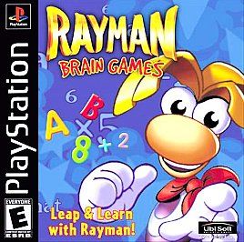 Rayman Brain Games Sony PlayStation 1, 2001
