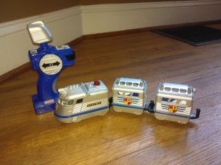 Geo Trax Sir John Silver train with remote Retired/Rare Fisher Price 
